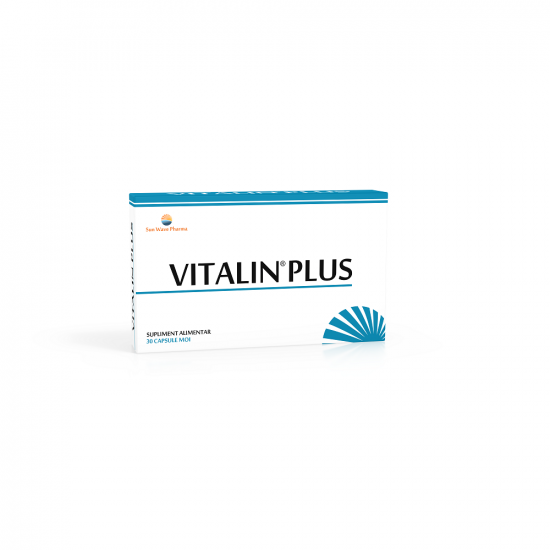 Multivitamine si minerale - Sun Wave Vitalin Plus x 30 capsule, medik-on.ro