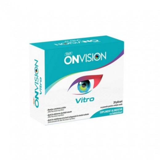 Suplimente si tratamente - Sun Wave Onvision Vitro x 20 plicuri, medik-on.ro