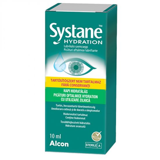 Picaturi si solutii oftalmice - Systane Hydration picaturi oftalmice fara conservanti x 10ml, medik-on.ro