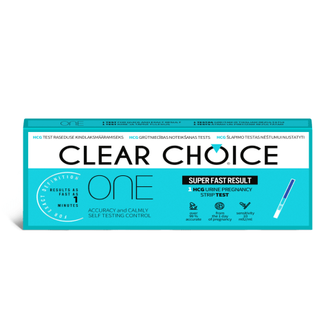 Teste de sarcina/ovulatie - Test de sarcina Clear Choice One, medik-on.ro