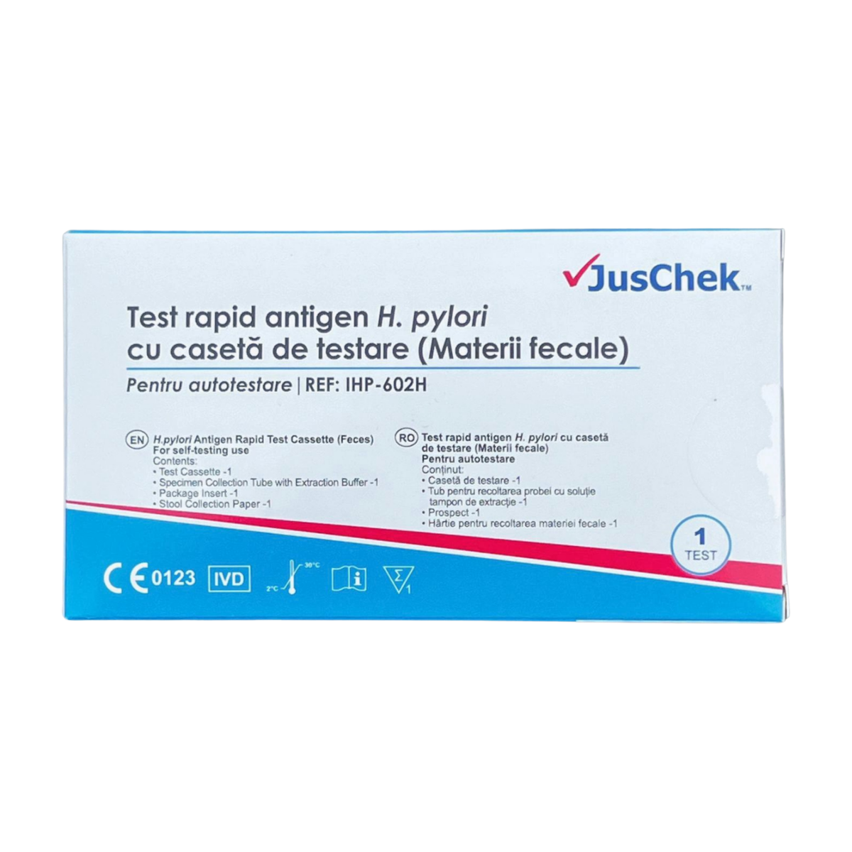 Teste diverse - Test rapid pentru helicobacter (H. pylori), pentru autotestare, medik-on.ro
