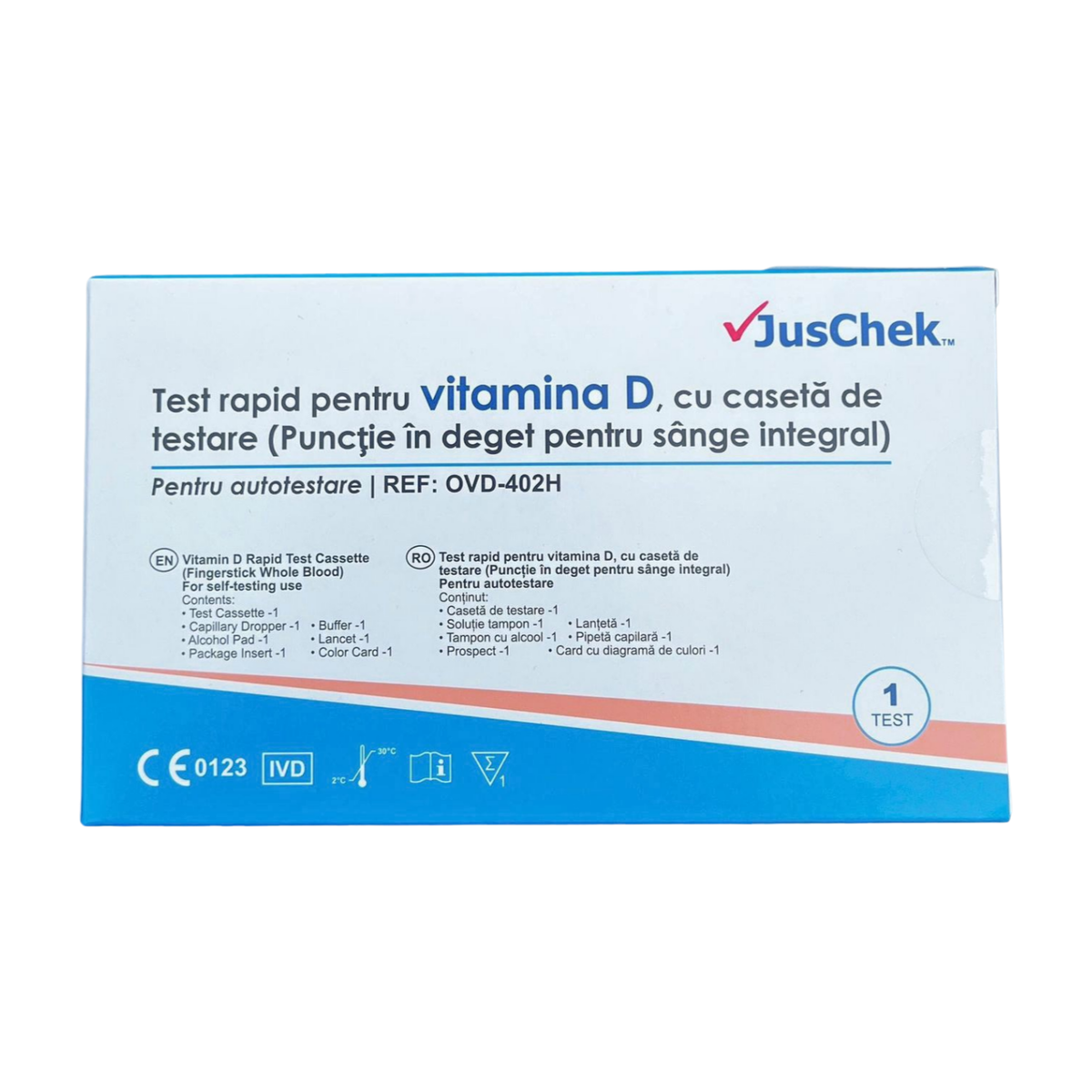 Teste diverse - Test rapid pentru vitamina D, pentru autotestare CE0123, medik-on.ro