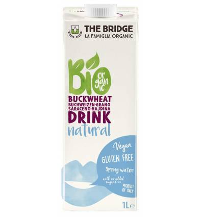 Bauturi vegetale BIO - The Bridge lapte bio din hrisca si orez x 1 litru, medik-on.ro