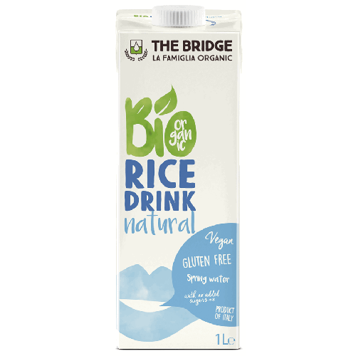 Bauturi vegetale BIO - The Bridge lapte bio din orez x 1 litru, medik-on.ro