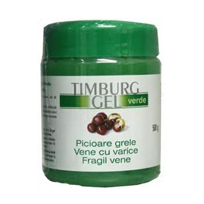 Varice - Timburg gel verde picioare grele x 500ml, medik-on.ro