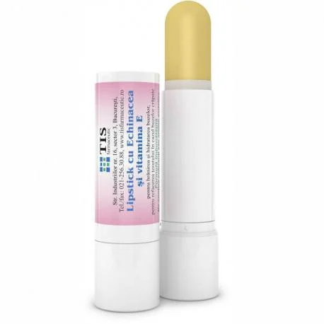 Ingrijire si hidratare buze - TIS Lipstick cu Echinaceea si vitamina E x 4 grame, medik-on.ro