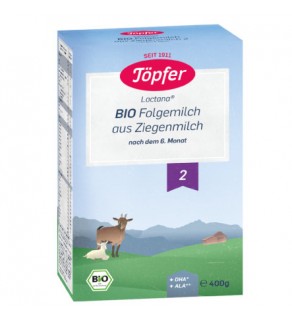 Formule de lapte praf - Topfer Bio 2 lapte de capra x 400 grame, medik-on.ro