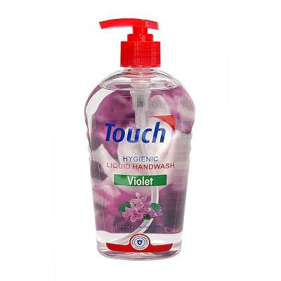 Detergenti si dezinfectanti - Touch sapun lichid violet x 500ml, medik-on.ro