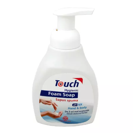 Detergenti si dezinfectanti - Touch sapun spuma antibacteriana classic x 500ml, medik-on.ro