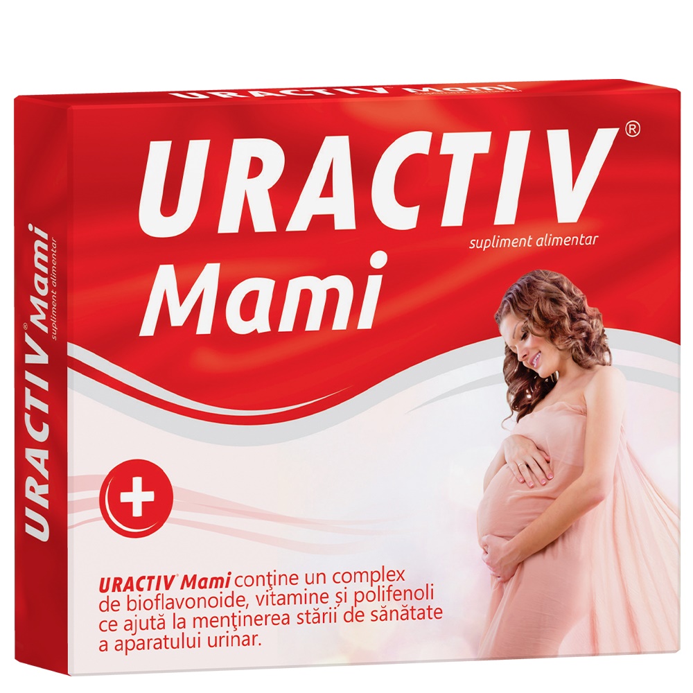 Dezinfectante urinare - Uractiv mami x 21 capsule, medik-on.ro