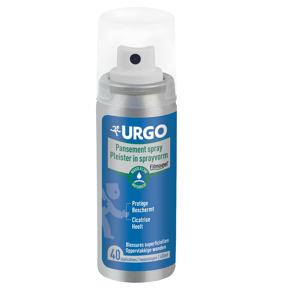 Plasturi, pansamente, ocluzoare - Urgo Spray pansament filmogel x 40ml, medik-on.ro