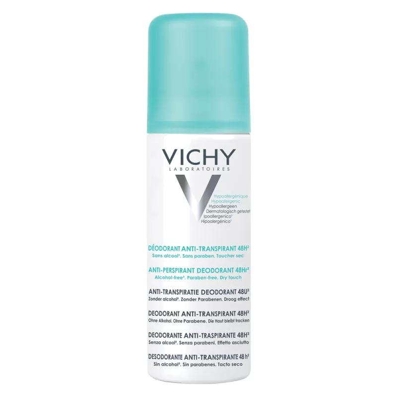 Deodorante si antiperspirante - Vichy deo spray antiperspirant fara alcool x 125ml, medik-on.ro