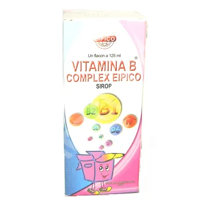 Multivitamine si minerale - Vitamina B complex sirop x 125ml, medik-on.ro