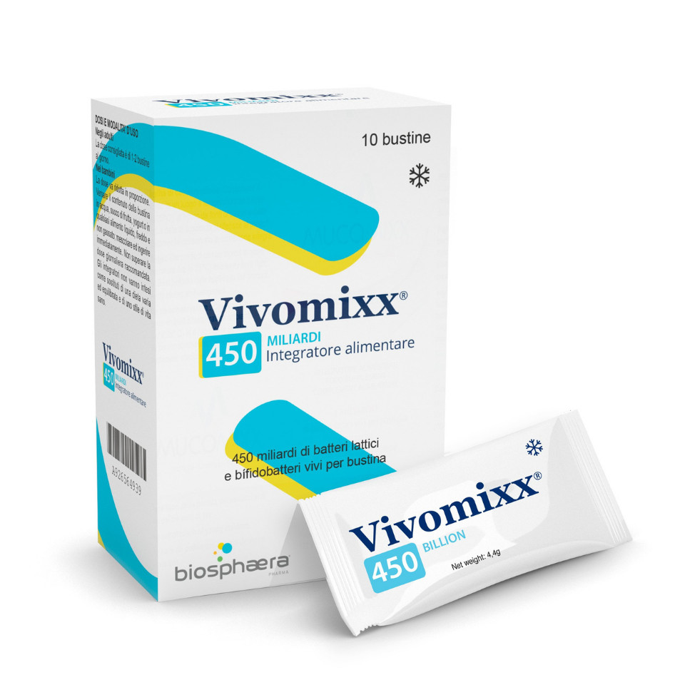 Probiotice si prebiotice - Vivomixx 450 x 10 plicuri, medik-on.ro