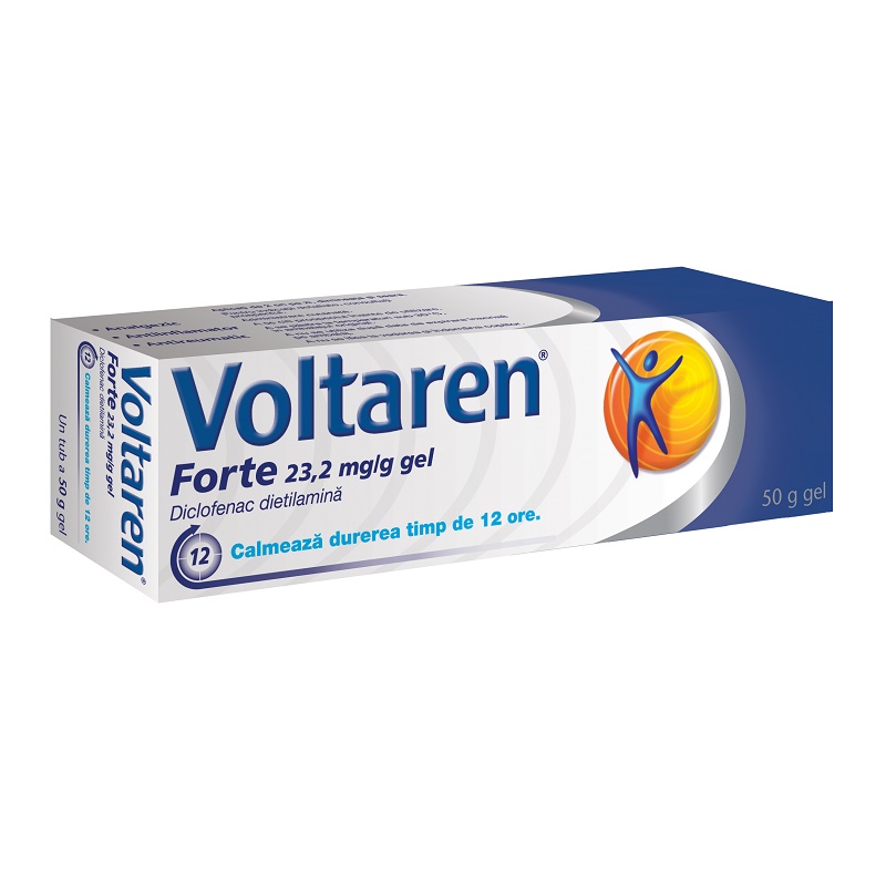 OTC - medicamente fara reteta - Voltaren Forte gel 23,2mg/g x 50 grame, medik-on.ro