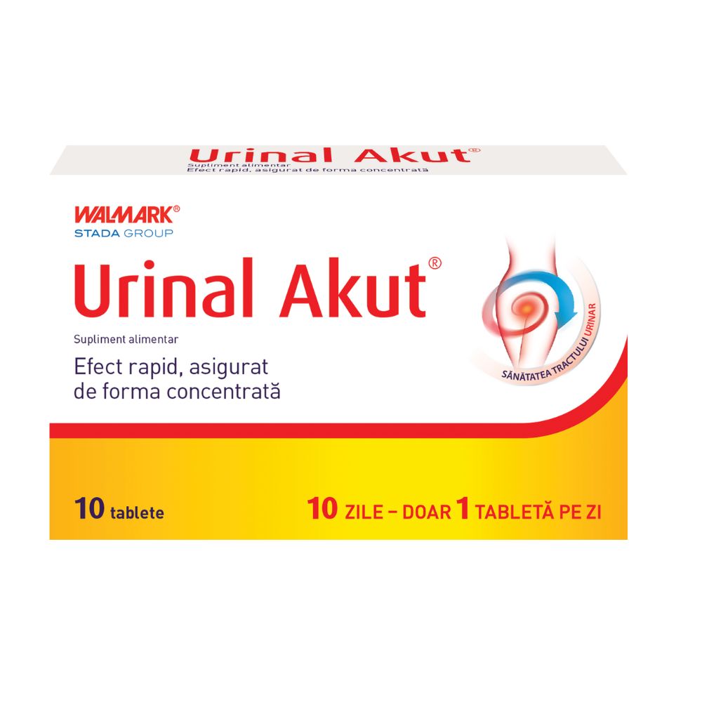 Dezinfectante urinare - Walmark STADA urinal Akut x 10 tablete , medik-on.ro