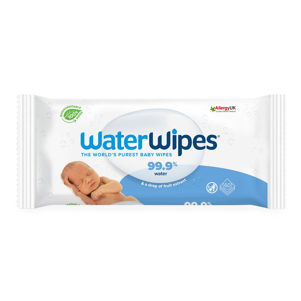 Servetele umede si uscate - WaterWipes Servetele umede pentru bebelusi x 60 bucati, medik-on.ro