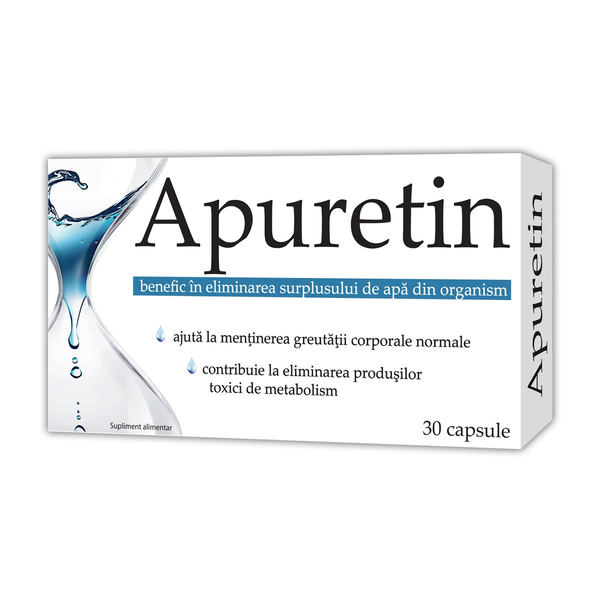 Slabire si reducere apetit - Zdrovit Apuretin x 30 comprimate, medik-on.ro