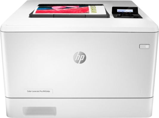Imprimante si multifunctionale -  Imprimanta laser color HP LaserJet Pro M454dn, Retea, Duplex, A4 