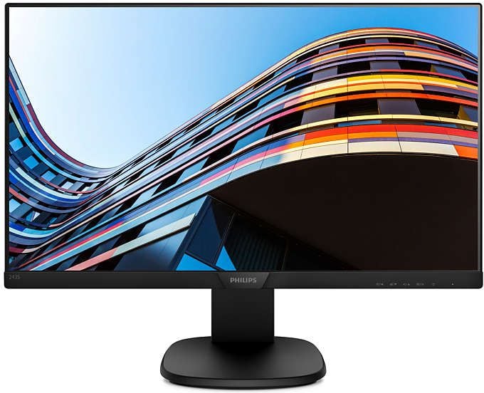 Monitor Philips S-line 243S7EYMB/00, 23,8 `, 1920 x 1080 (FullHD), IPS, VGA, Display Port, Negru