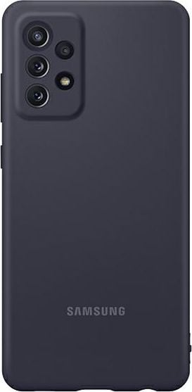 Protective cover Samsung Silicon Cover for Galaxy A72, Black