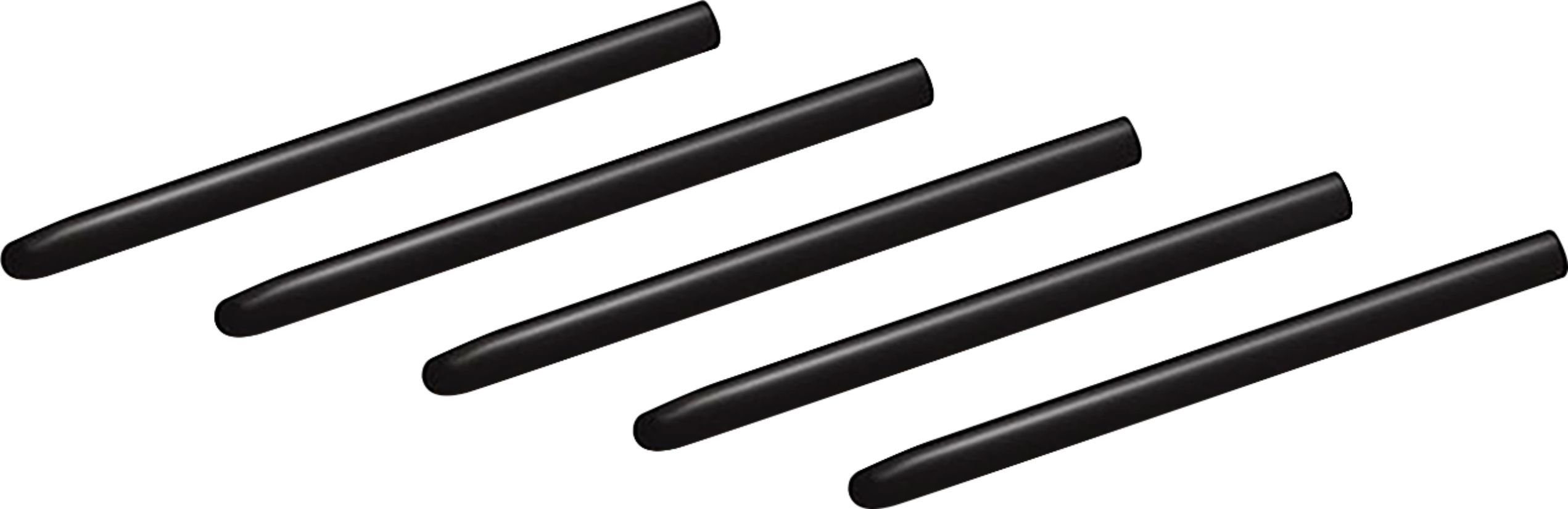 Varfuri Pen Wacom Standard Nibs, compatibil Intuos, Intuos Pro, Cintiq 13` 22` 27`, Pachet 5 buc, Negru