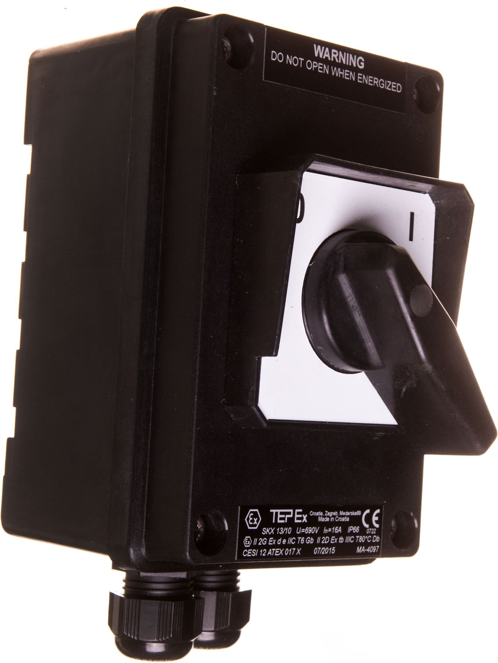 0-1 250V Conector 16A zonă neagră Ex SKX 13/10 IP66 1.21 și 2.22 (31-000-9024)