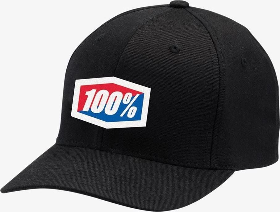 100% Cap X-Fit flexfit negru mărime L/XL