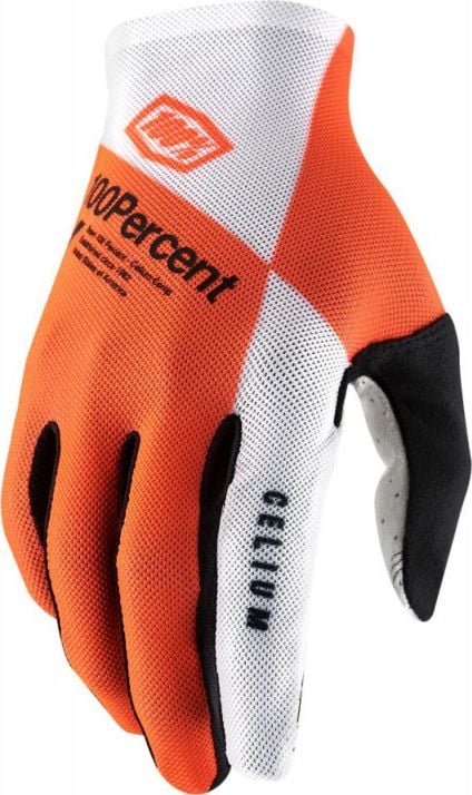 100% Mănuși 100% CELIUM Mănuși portocaliu fluo alb mărime S (lungimea mâinii 181-187 mm) (NOU)