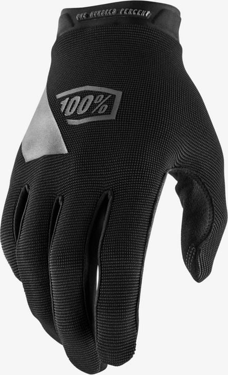 100% Mănuși 100% RIDECAMP Youth Glove mărime neagră L (lungimea mâinii 159-171 mm) (NOU)