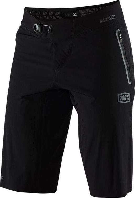 100% pantaloni scurți bărbați 100% pantaloni scurți CELIUM negru mărimea 36 (EUR 50) (NOU)