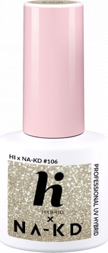 106 hi hybrid Lakier Hybrydowy Crystal Glam 5ml