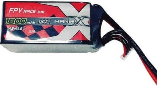 1300mAh 14.8V 130C Racing ManiaX