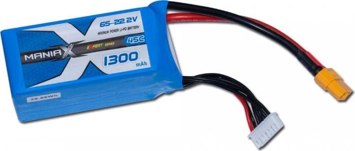 1300mAh 22.2V 45C eXpert ManiaX