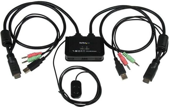 2 porturi HDMI / USB / 3.5mm mini-jack (SV211HDUA)