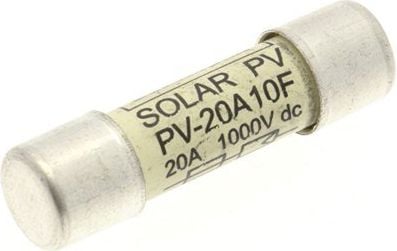 20A 1000V cilindric introduce 10 x 38mm (PV-20A10F)