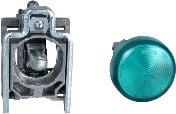 22mm indicator luminos verde 230V AC (XB4BV63)