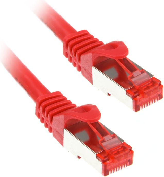 2m Cat.6 cablu de retea Mbit RJ45 1000 - rosu (76402R)