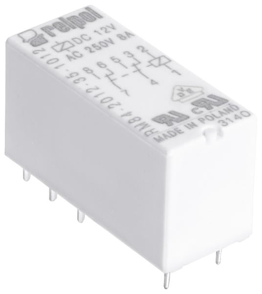 2P miniatură releu electromagnetic 8A 250V IP 40 RM87-2012-35-5024 - 604615