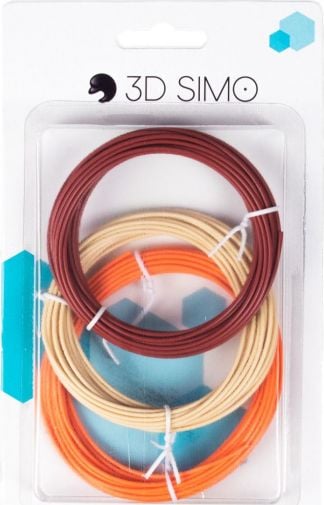 Accesorii imprimare 3D - Set de culori PLA cu filament 3DSimo (G3D3107)