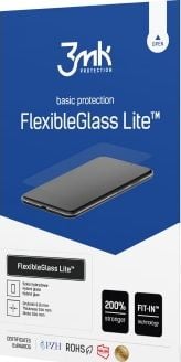 3mk FlexibleGlass Lite pentru Motorola Moto G9 Power din 3MK este o folie flexibila de protectie pentru ecranul telefonului. Aceasta asigura o protectie eficienta impotriva zgarieturilor, lovirilor si a altor daune accidentale. Folia este durabila si
