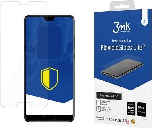 Folie protectie telefon, 3MK, pentru Huawei P20, Sticla securizata, Transparenta
