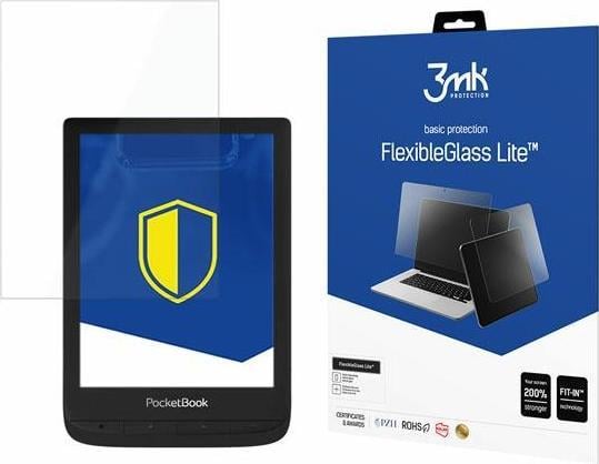 Accesorii eBook Reader - Folie protectie, 3mk Protection, Sticla, PocketBook Touch Lux 5, Transparent