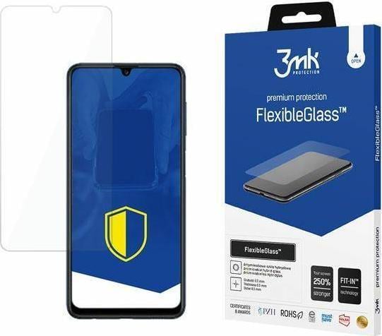 Folie ecran 3MK FlexibleGlass, pentru Samsung Galaxy M23 5G, Structura hibrida, 7H, 0.3 mm, Transparent