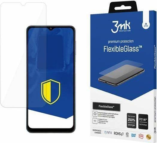Folie ecran 3MK FlexibleGlass, pentru Samsung Galaxy M33 5G, Structura hibrida, 7H, 0.3 mm, Transparent
