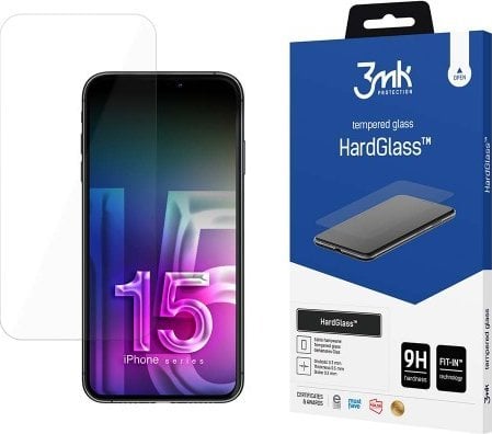 3MK 3MK HardGlass iPhone 15 Pro 6.1`