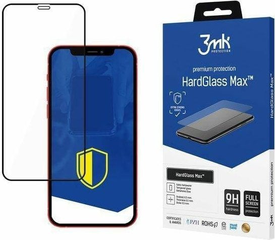 3MK 3MK HardGlass Max Lite Motorola Moto G82 5G negru/negru Fullscreen Glass Lite
