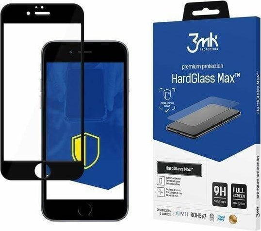 3MK 3MK HardGlass Max Lite Redmi Note 12 Pro / Pro+ negru/negru Fullscreen Glass Lite