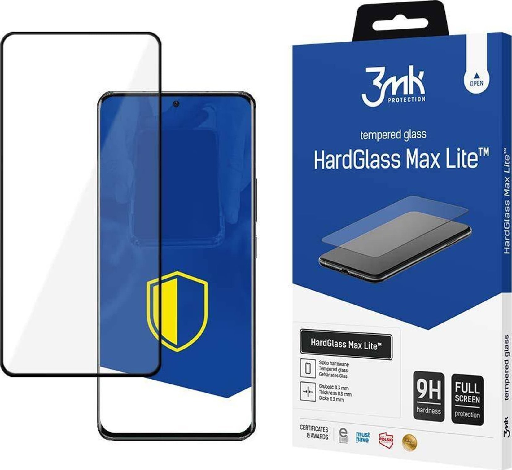 3MK 3MK HardGlass Max Lite Xiaomi 13 Pro Fullscreen Glass Lite