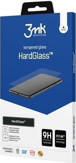 3MK 3MK HardGlass Sam Z Fold 3 5G (față) negru/negru, sticlă cu ecran complet